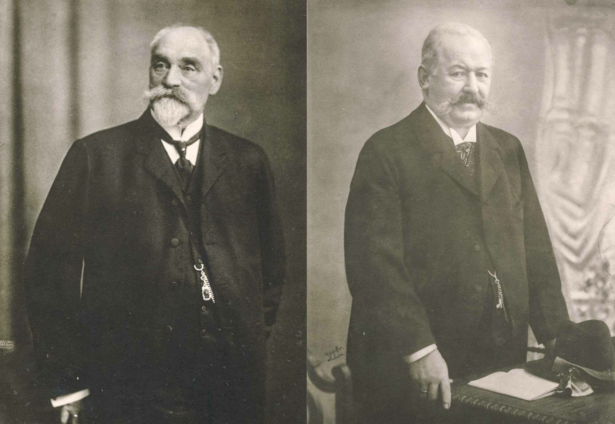 Picture of the founders Dango and Dienenthal